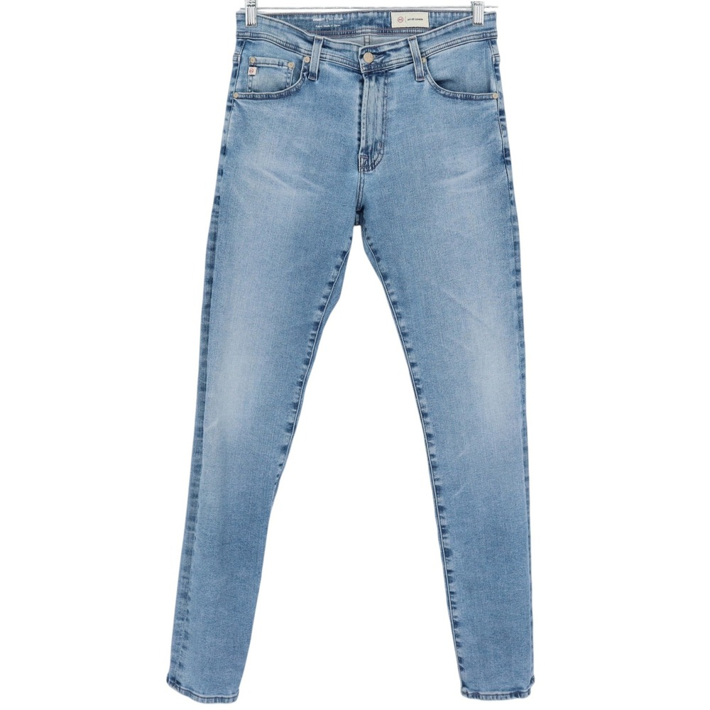 AG Adriano Goldschmied Everett Slim Straight JAPAN Light Wash Jeans Mens 31x33